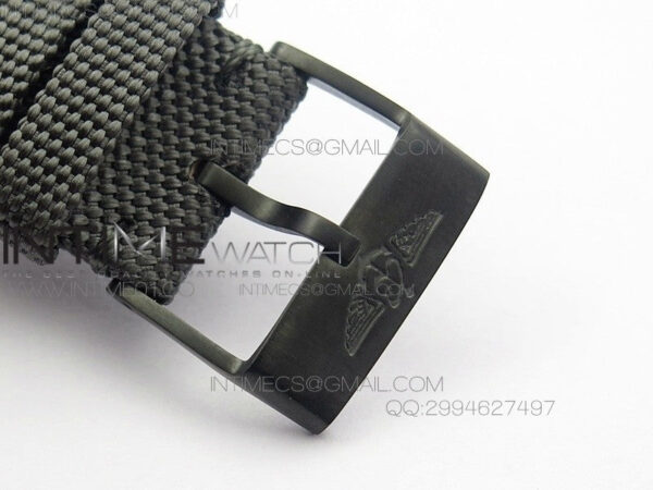 Avenger II Seawolf PVD Black Dial on Gray Nylon Strap A2836 - Image 8