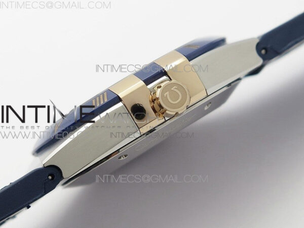 Constellation 131.33.41.21.03.001 SS/RG TW Best Edition Blue Dial On Blue Gummy Strap A8500 - Image 9
