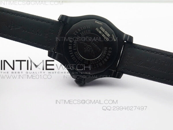 Avenger II Seawolf PVD Black Dial on Gray Nylon Strap A2836 - Image 10