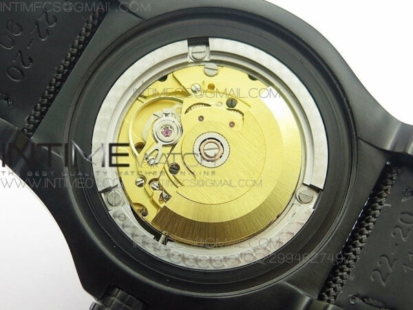 Avenger II Seawolf PVD Black Dial on Gray Nylon Strap A2836 - Image 12
