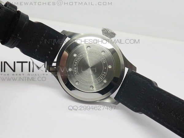 Big Pilot IW500901 ZF 1:1 Best Edition Black Dial on Black Leather Strap A51111 - Image 15