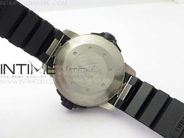 Aquatimer IW358002 SS V6S 1:1 Best Edition Black Dial White Sticks Markers on Black Rubber Strap A2824 - Image 17