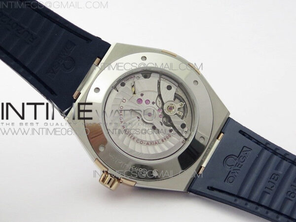 Constellation 131.33.41.21.03.001 SS/RG TW Best Edition Blue Dial On Blue Gummy Strap A8500 - Image 19