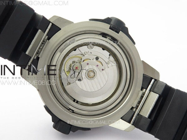 Aquatimer IW358002 SS V6S 1:1 Best Edition Black Dial White Sticks Markers on Black Rubber Strap A2824 - Image 21