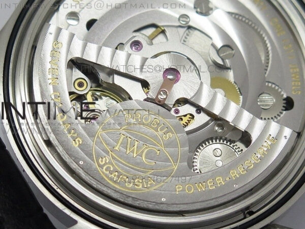 Big Pilot IW500901 ZF 1:1 Best Edition Black Dial on Black Leather Strap A51111 - Image 23