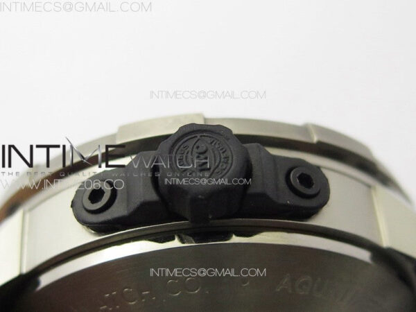 Aquatimer IW358002 SS V6S 1:1 Best Edition Black Dial Yellow Sticks Markers on Black Rubber Strap A2824 - Image 10