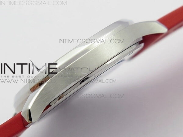 Aquanaut 5067A SS PPF 1:1 Best Edition Red Textured Dial on Red Rubber Strap AE23 (Free a box) - Image 11