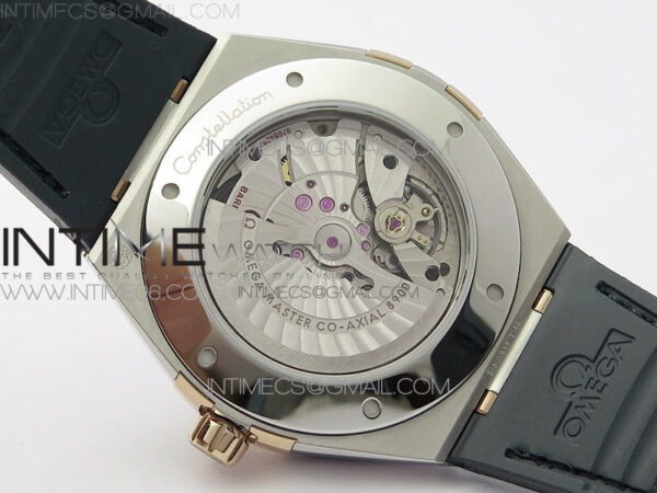 Constellation 131.33.41.21.03.001 SS/RG TW Best Edition White Dial On Black Gummy Strap A8500 - Image 19