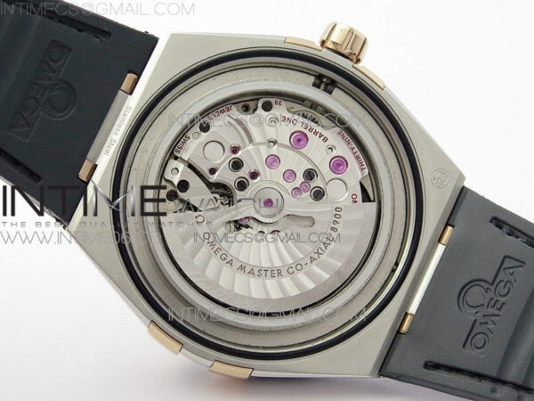 Constellation 131.33.41.21.03.001 SS/RG TW Best Edition White Dial On Black Gummy Strap A8500 - Image 21