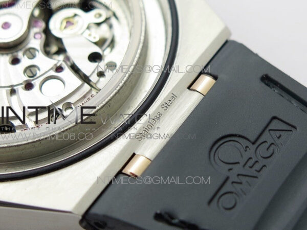 Constellation 131.33.41.21.03.001 SS/RG TW Best Edition White Dial On Black Gummy Strap A8500 - Image 22