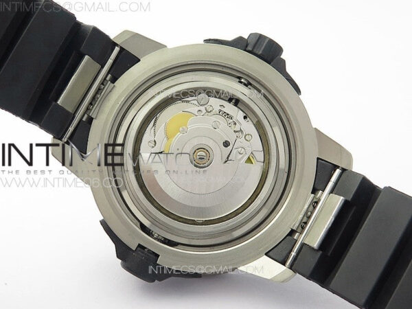 Aquatimer IW358002 SS V6S 1:1 Best Edition Black Dial Yellow Sticks Markers on Black Rubber Strap A2824 - Image 22
