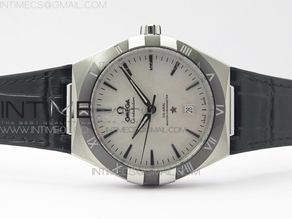 Constellation 131.33.41.21.03.001 SS TW Best Edition White Dial On Black Gummy Strap A8500 - Image 3