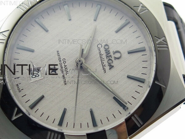 Constellation 131.33.41.21.03.001 SS TW Best Edition White Dial On Black Gummy Strap A8500 - Image 4