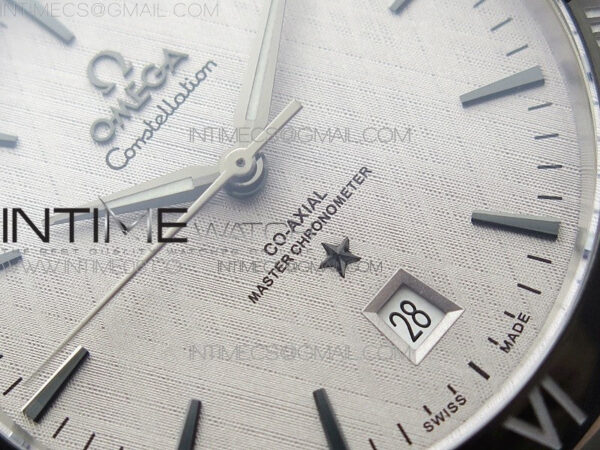 Constellation 131.33.41.21.03.001 SS TW Best Edition White Dial On Black Gummy Strap A8500 - Image 5