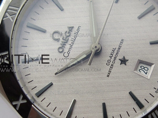 Constellation 131.33.41.21.03.001 SS TW Best Edition White Dial On Black Gummy Strap A8500 - Image 7