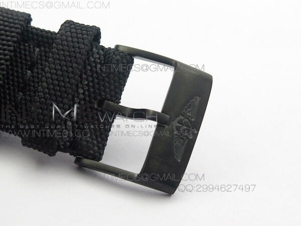 Avenger II Seawolf PVD Black Dial Yellow Markers on Black Nylon Strap A2836 - Image 7