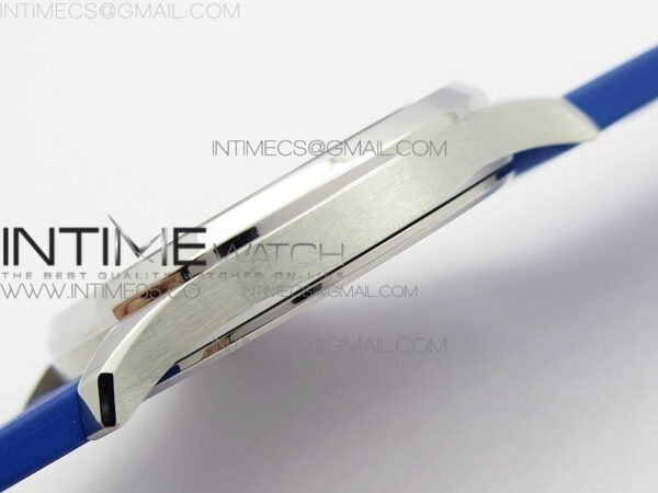 Aquanaut 5067A SS PPF 1:1 Best Edition Blue Textured Dial on Blue Rubber Strap AE23 (Free a box) - Image 11