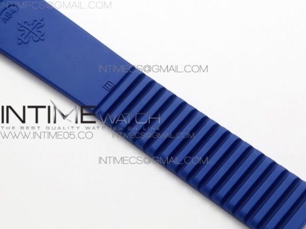 Aquanaut 5067A SS PPF 1:1 Best Edition Blue Textured Dial on Blue Rubber Strap AE23 (Free a box) - Image 13