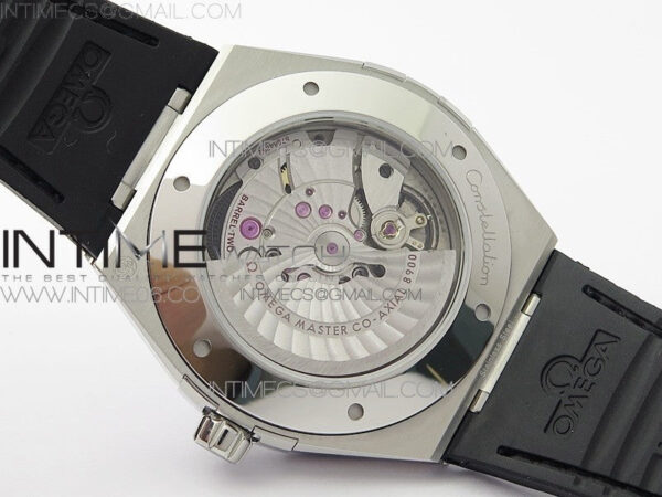Constellation 131.33.41.21.03.001 SS TW Best Edition White Dial On Black Gummy Strap A8500 - Image 20