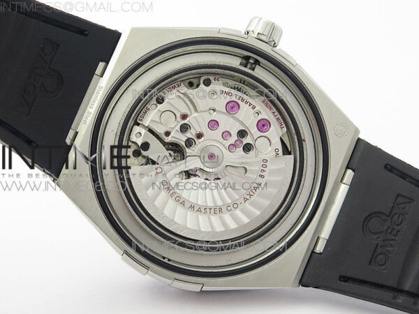 Constellation 131.33.41.21.03.001 SS TW Best Edition White Dial On Black Gummy Strap A8500 - Image 22