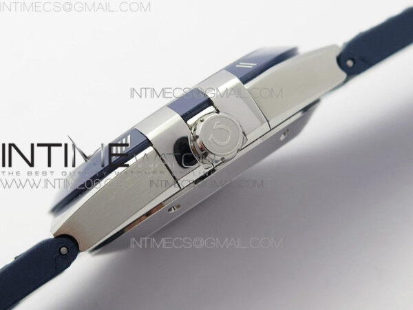 Constellation 131.33.41.21.03.001 SS TW Best Edition Blue Dial On Blaue Gummy Strap A8500 - Image 9