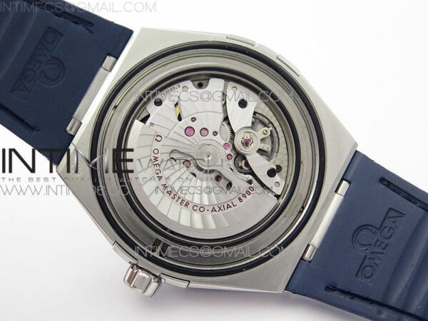 Constellation 131.33.41.21.03.001 SS TW Best Edition Blue Dial On Blaue Gummy Strap A8500 - Image 22