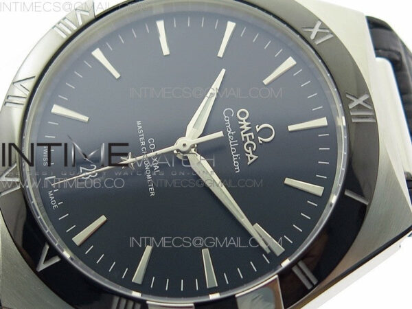 Constellation 131.33.41.21.03.001 SS TW Best Edition Black Dial On Black Gummy Strap A8500 - Image 4