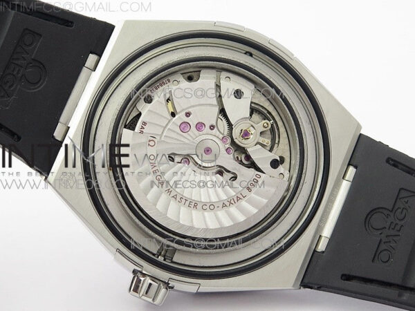 Constellation 131.33.41.21.03.001 SS TW Best Edition Black Dial On Black Gummy Strap A8500 - Image 20