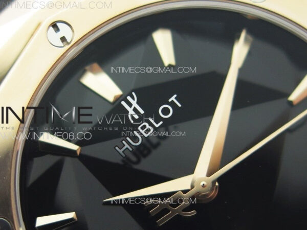 Classic Fusion Orlinski RG B50F 1:1 Best Edition Black Faceted Dial on Black Rubber Strap A2892 - Image 7