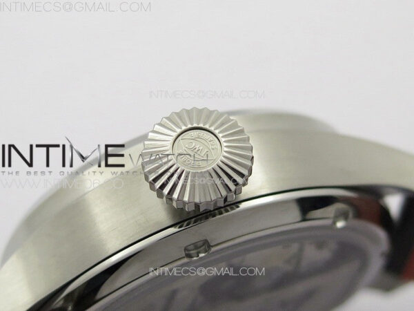 Big Pilot Annual Calendar SS IW5027 AZF 1:1 Best Edition Gray Dial on Brown Leather Strap A52850 - Image 12