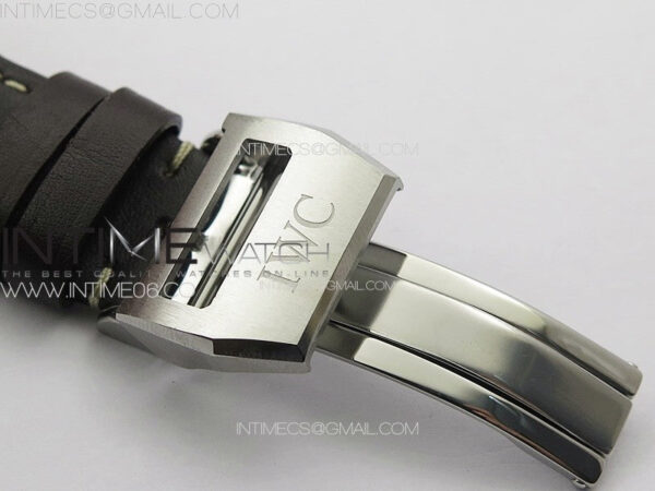 Big Pilot Annual Calendar SS IW5027 AZF 1:1 Best Edition Gray Dial on Brown Leather Strap A52850 - Image 14