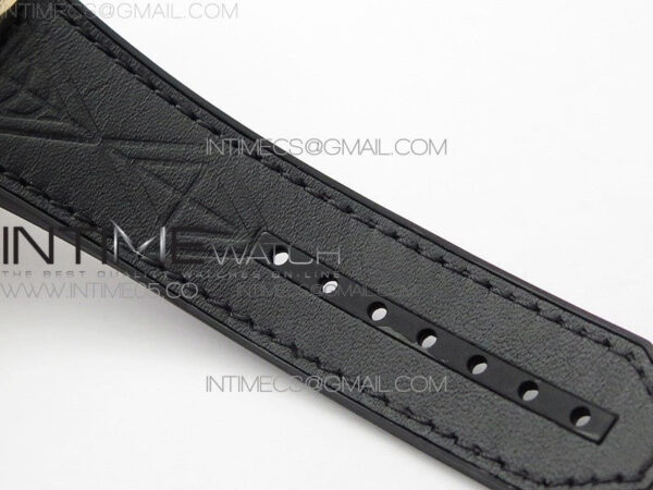 Big Bang Sang Bleu RG Ti Crystal Case Bezel WWF 1:1 Best Edition Black Skeletonal Dial On Black Gummy Strap Asian HB1213 V2 - Image 15