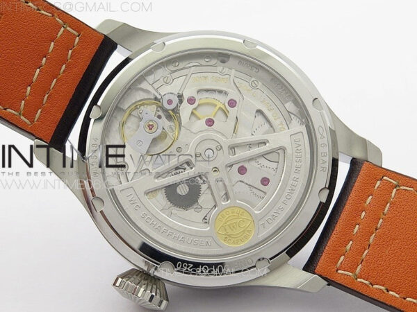 Big Pilot Annual Calendar SS IW5027 AZF 1:1 Best Edition Gray Dial on Brown Leather Strap A52850 - Image 21