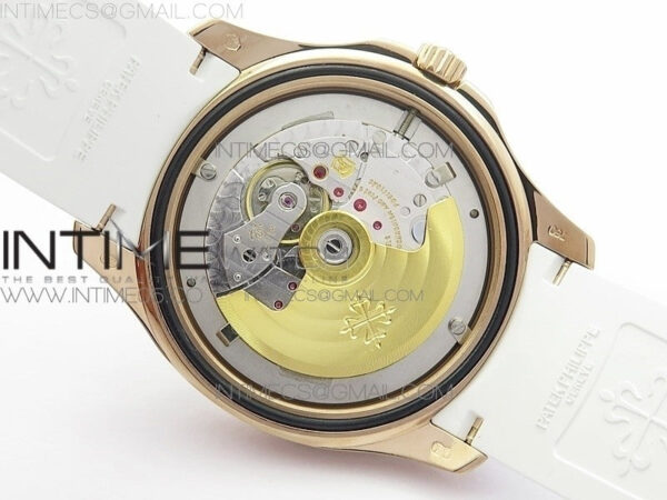 Aquanaut 5167R RG ZF 1:1 Best Edition Brown Dial on White Rubber Strap 324CS (Free box) - Image 22