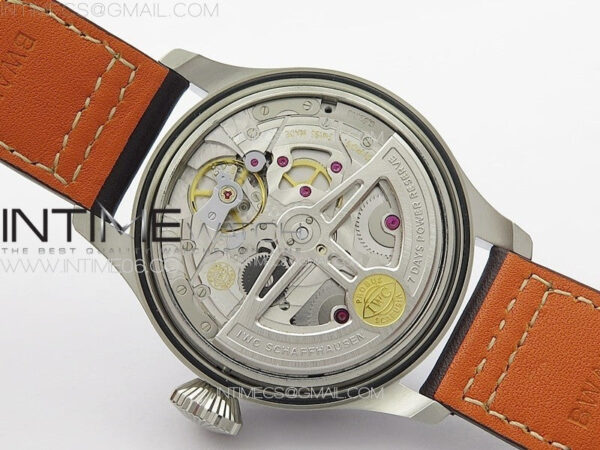 Big Pilot Annual Calendar SS IW5027 AZF 1:1 Best Edition Gray Dial on Brown Leather Strap A52850 - Image 22