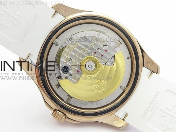 Aquanaut 5167R RG ZF 1:1 Best Edition Brown Dial on White Rubber Strap 324CS (Free box) - Image 23