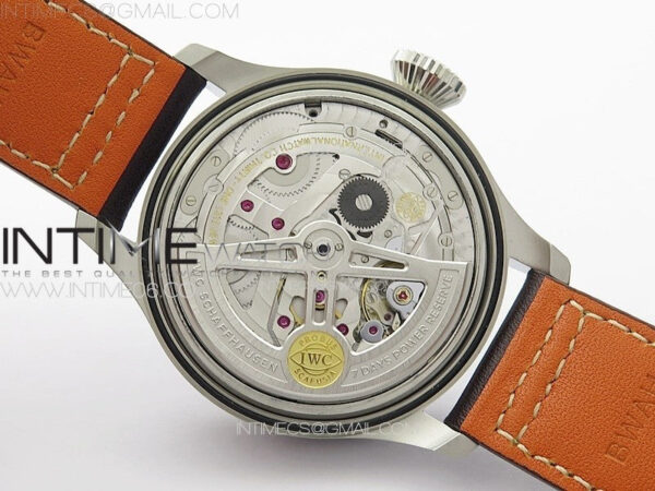 Big Pilot Annual Calendar SS IW5027 AZF 1:1 Best Edition Gray Dial on Brown Leather Strap A52850 - Image 23