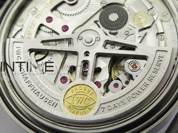 Big Pilot Annual Calendar SS IW5027 AZF 1:1 Best Edition Gray Dial on Brown Leather Strap A52850 - Image 24