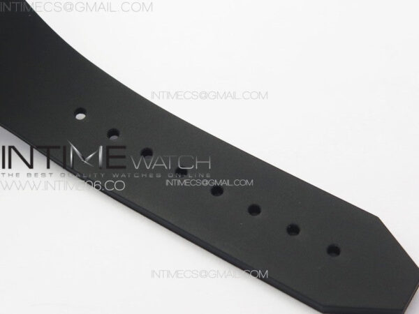 Classic Fusion Orlinski RG B50F 1:1 Best Edition Black Faceted Dial on Black Rubber Strap A2892 - Image 13