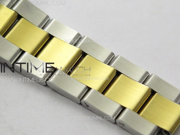 DateJust 31mm 72610 SS/YG APSF Best Edition Black Dial Crystals Markers on Oyster Bracelet A2824 - Image 15