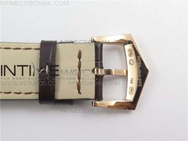 Annual Calendar Complications 5205R GRF RG Black dial on Brown leather strap - Image 19