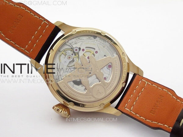 Big Pilot Annual Calendar RG IW5027 AZF 1:1 Best Edition Brown Dial on Brown Leather Strap A52850 - Image 20