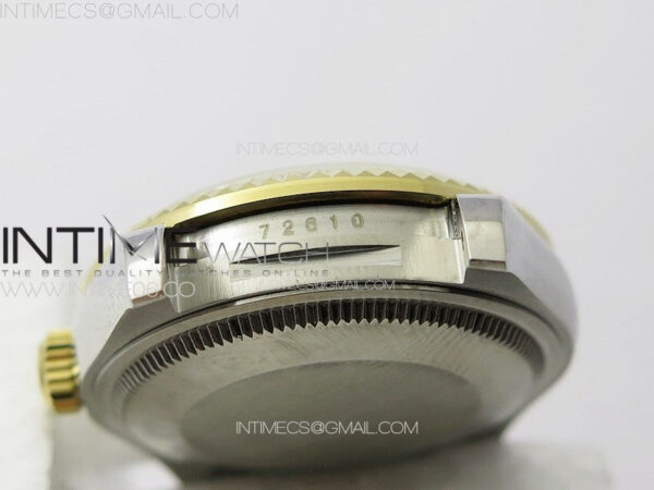 DateJust 31mm 72610 SS/YG APSF Best Edition Black Dial Crystals Markers on Oyster Bracelet A2824 - Image 26