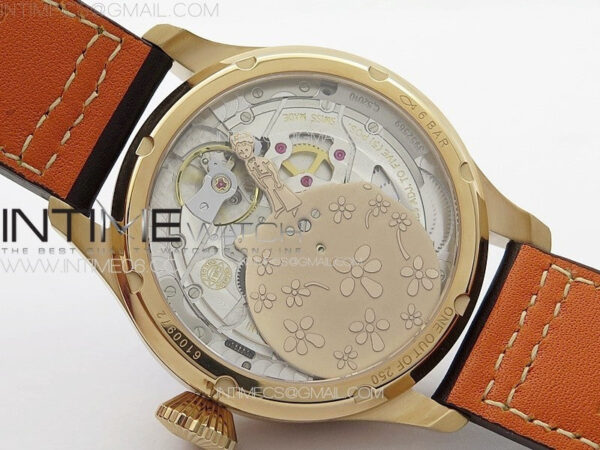 Big Pilot Annual Calendar RG IW5027 "Le Petit Prince" AZF 1:1 Best Edition Blue Dial on Brown Leather Strap A52850 - Image 21