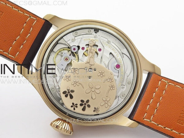 Big Pilot Annual Calendar RG IW5027 "Le Petit Prince" AZF 1:1 Best Edition Blue Dial on Brown Leather Strap A52850 - Image 22