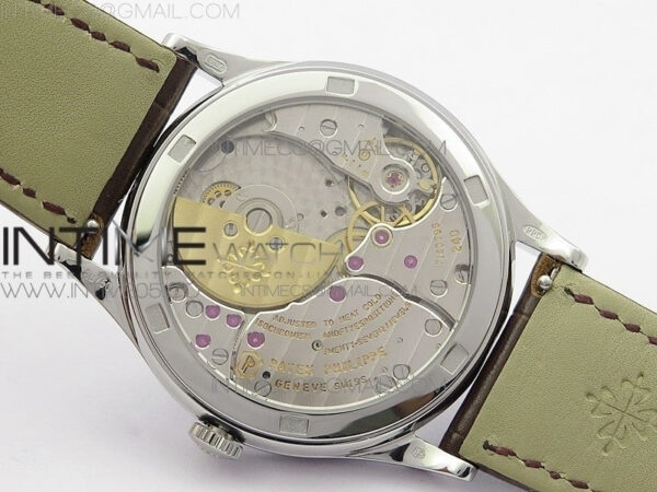 Classic 5077P-102 SS Case FLF Best Edition Real Enamel Dial 2 Brown Leather strap Cal.240 - Image 18