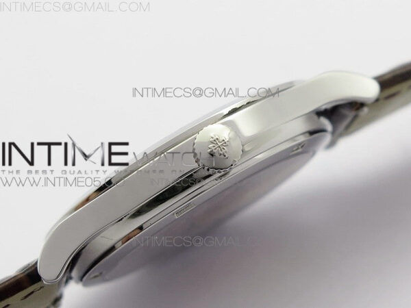 Classic 5077P-102 SS Case FLF Best Edition Real Enamel Dial 1 Brown Leather strap Cal.240 - Image 8