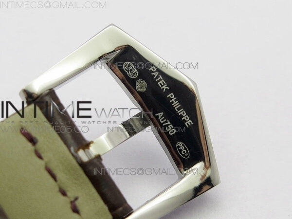 Classic 5077P-102 SS Case FLF Best Edition Real Enamel Dial 1 Brown Leather strap Cal.240 - Image 13