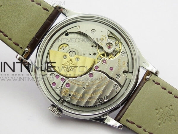Classic 5077P-102 SS Case FLF Best Edition Real Enamel Dial 1 Brown Leather strap Cal.240 - Image 18