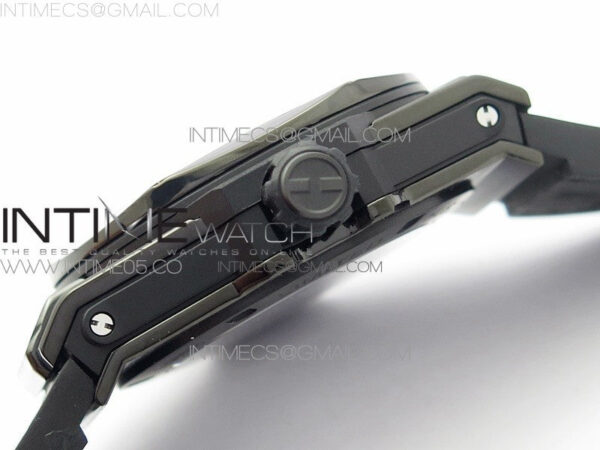 Big Bang Sang Bleu DLC Ti WWF 1:1 Best Edition Black Skeletonal Dial On Black Gummy Strap Asian HB1213 V2 - Image 8